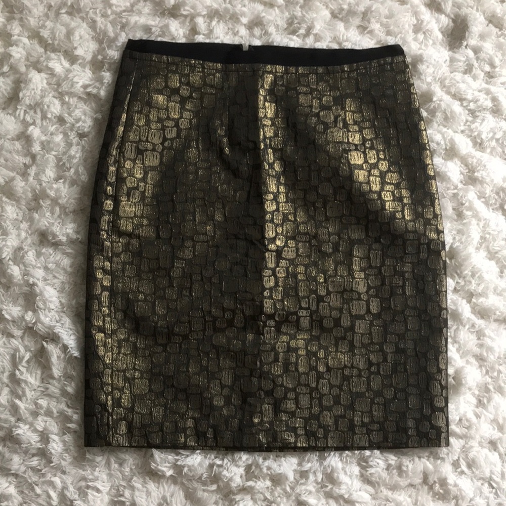 Gold & black loft Skirt